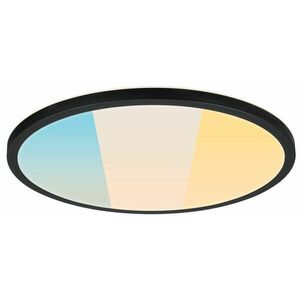 PAULMANN LED Panel Atria Shine IP44 kruhové 398mm 20, 8W CCT černá obraz