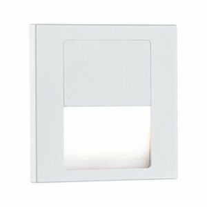 PAULMANN LED vestavné svítidlo do zdi Tsaro hranaté 80x36mm 1W 230V 2700K bílá mat obraz