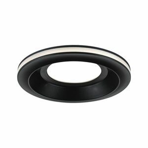 PAULMANN LED vestavné svítidlo Sormus samostatné svítidlo IP65 kruhové 100mm 4, 8W / 1, 5W / 230V 3000K černá obraz