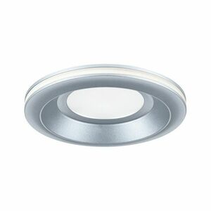 PAULMANN LED vestavné svítidlo Sormus samostatné svítidlo IP65 kruhové 100mm 4, 8W / 1, 5W / 230V 3000K matný chrom obraz
