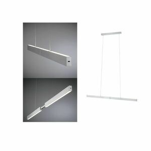 PAULMANN LED závěsné svítidlo s bezdotykovým ovládáním Aptare 2700K 16, 5W hliník kartáčovaný stmívatelné obraz