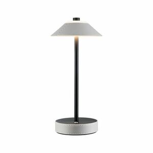 PAULMANN Mobilní stolní lampa Pellini CCT 2W béžová/černá mat obraz