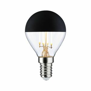 PAULMANN Modern Classic Edition Standard 230V LED kapka E14 4, 5W 2700K stmívatelné černý svrchlík obraz