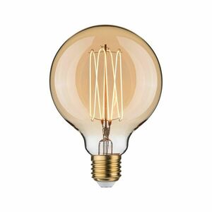 PAULMANN Rustic Shine Standard 230V LED Globe E27 Filament I-Form 4, 2W 1800K stmívatelné zlatá obraz