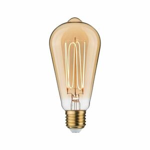 PAULMANN Rustic Shine Standard 230V LED žárovka E27 Filament I-Form 4, 2W 1800K stmívatelné zlatá obraz