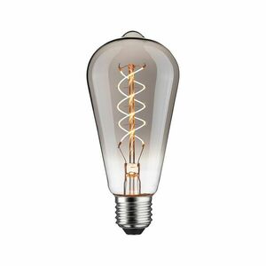 PAULMANN Rustic Shine Standard 230V LED žárovka E27 Filament S-Form 4, 2W 1800K stmívatelné kouřové sklo obraz