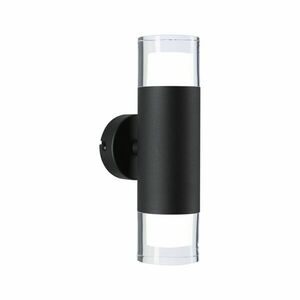 PAULMANN Selection Bathroom nástěnné svítidlo Kame IP44 3000K 230V 2x4W černá obraz