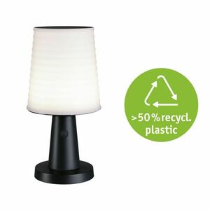 PAULMANN Solární LED stolní lampa Ilanga IP44 2700K antracit obraz
