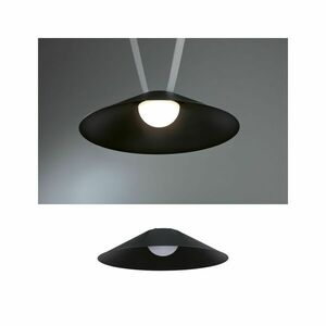 PAULMANN ULine LED závěsné svítidlo Cone 12W 350mm 3000K černá obraz