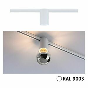 PAULMANN URail lištový spot Socket E27 max. 20W 230V bílá obraz
