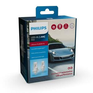 Philips H4 12V/24V P43t-38 Ultinon Pro9200 HL 5800K NOECE 2ks 11342U92X2 obraz