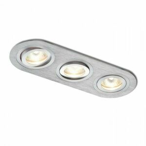 RED - DESIGN RENDL RENDL BIZZ III výklopná česaný hliník 12V GU5, 3 3x50W R10210 obraz