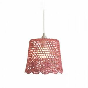 RED - DESIGN RENDL RENDL DAISY závěsné stínidlo růžová max. 15W R13278 obraz