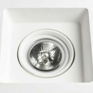 RED - DESIGN RENDL RENDL DINO SQ G53 náklopná sádrová 12V G53 50W R10272 obraz