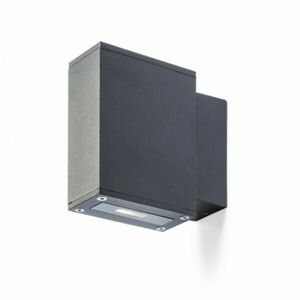 RED - DESIGN RENDL RENDL DIXIE 4X12 nástěnná černá 230V/700mA LED 2x3W 48° IP54 3000K R10355 obraz
