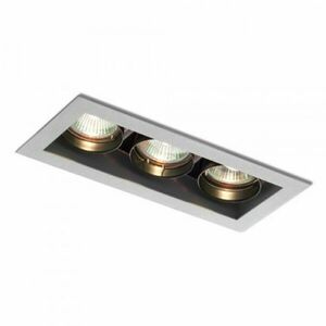 RED - DESIGN RENDL RENDL MONE III výklopná stříbrnošedá 12V GU5, 3 3x50W R10218 obraz