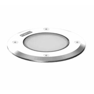 VÝPRODEJ VZORKU LIGMAN Zápustné zemní svítidlo HARRIER 6W 262lm 3000K IP67 120mm nerez ocel obraz