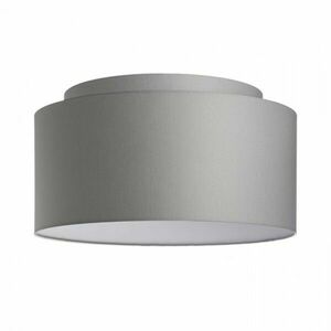 RED - DESIGN RENDL VÝPRODEJ VZORKU RENDL DOUBLE 55/30 stínidlo Chintz světle šedá/bílé PVC max. 23W R11554 obraz