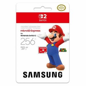Samsung Nintendo Switch 2 microSD Express 256 GB obraz