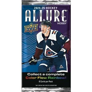 2024-25 Upper Deck Allure Hockey Hobby balíček kariet obraz