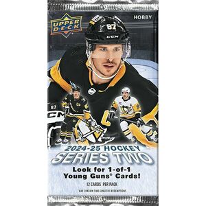 2024-25 Upper Deck Series 2 Hockey Hobby Balíček obraz