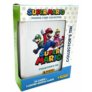 Supe Mario Karty plechová krabička obraz