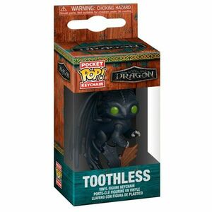 POP! Klíčenka Toothless (How to Train Your Dragon) obraz