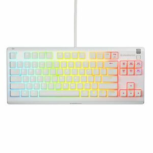 SteelSeries Apex 3 TKL US, white obraz