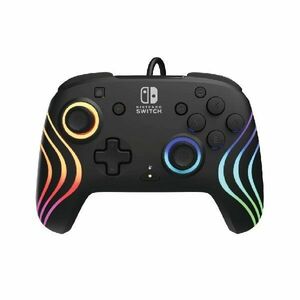 PDP Wired Controller Afterglow Wave for Nintendo Switch, black obraz