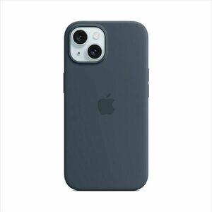 Apple iPhone 15 Silicone Case with MagSafe - Storm Blue obraz