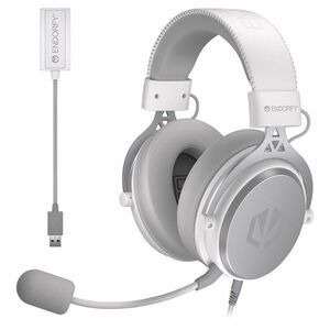Herní sluchátka Endorfy VIRO Plus USB Onyx White obraz