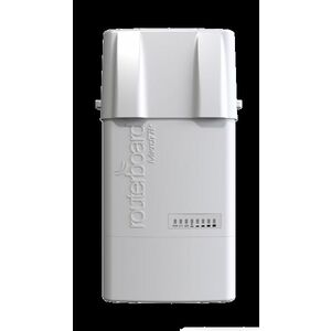 MIKROTIK RouterBOARD BaseBox 2 + L4 (600 MHz, 64 MB RAM, 1×LAN, 1×2, 4 GHz 802.11b/g/n card, 2×MMCX, 3G) obraz