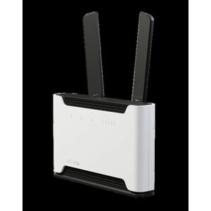 MIKROTIK RouterBOARD Chateau 5G + L4 (716 MHz, 256 MB RAM, 5×GLAN switch, 1×2, 4+5 GHz 802.11ac, 5G plastic case, power s obraz