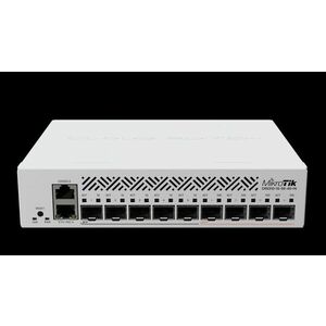 MIKROTIK RouterBOARD Cloud Router Switch CRS310-1G-5S-4S+IN + L5 (800 MHz, 256 MB RAM, 1×GLAN, 5×SFP, 4×SFP+) desktop obraz