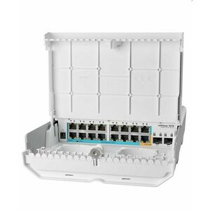 MIKROTIK RouterBOARD Cloud Router Switch CRS318-1Fi-15Fr + L5 (800 MHz, 256 MB RAM, 16×LAN, 2×SFP) obraz