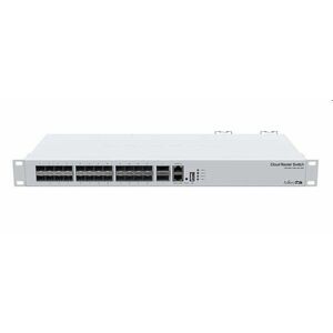 MIKROTIK RouterBOARD Cloud Router Switch CRS326-24S+2Q+RM + L5 (650 MHz, 64 MB RAM, 1×LAN, 24×SFP+, 2×QSFP+) rack obraz