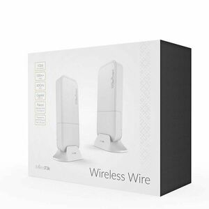 MIKROTIK RouterBOARD Wireless Wire 60 GHz + L3 (716 MHz, 256 MB RAM, 1×GLAN, 1×60 GHz), outdoor kit obraz