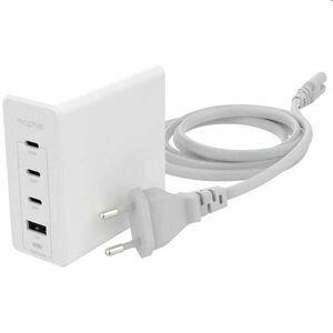 Mophie S9ťový adapter GaN PD 120W USB-C, bílý obraz