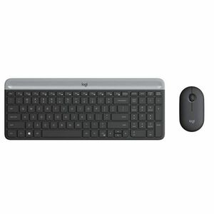 Logitech Slim Wireless Combo MK470 - CZ/SK, Graphite obraz