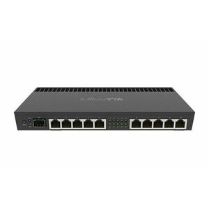 MIKROTIK RouterBOARD 4011iGS+RM + L5 (1, 4 GHz, 1 GB RAM, 10×GLAN, 1×SFP+, LCD, rackmount, power supply) obraz