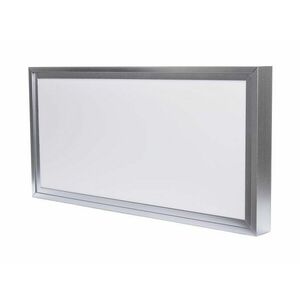 LED Solution Stříbrný přisazený LED panel s rámečkem 300 x 600mm 24W Premium Barva světla: Studená bílá 191013_191020 obraz