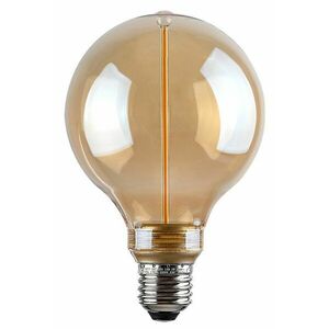 Rabalux LED žárovka Filament jantar G95 3W E27 79077 obraz