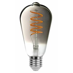 Rabalux LED žárovka Filament kouřová ST65 5W E27 79157 obraz