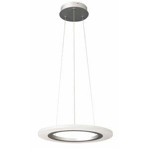 Rabalux Stříbrné závěsné LED svítidlo Adrienne 400mm 20W 2428 obraz
