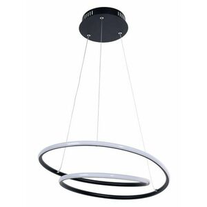 Rabalux Černé závěsné LED svítidlo Meridia 460mm 40W 3257 obraz