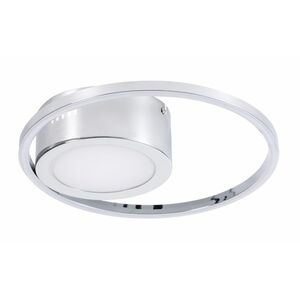 Rabalux Chromové stropní LED svítidlo Sirius kulaté 300mm 20W 5289 obraz
