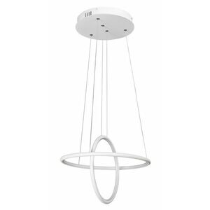 Rabalux Bílé závěsné LED svítidlo Donatella 400mm 37W 2544 obraz