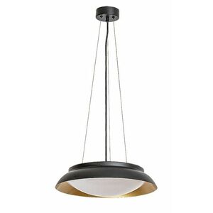 Rabalux Černo-zlaté závěsné LED svítidlo Hafsa 400mm 24W 72134 obraz
