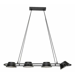 Rabalux Černé závěsné LED svítidlo Odiss 1000mm 36W 72218 obraz