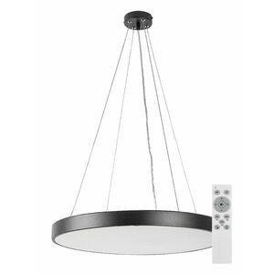 Rabalux Černé závěsné LED svítidlo Tesia 600mm 60W CCT s DO 71041 obraz